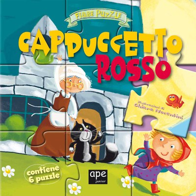 Cappuccetto Rosso. Fiabe puzzle. Libro puzzle. Ediz. illustrata — Ape