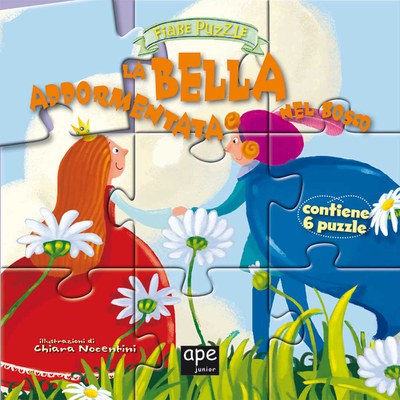 La bella addormentata nel bosco. Fiabe puzzle. Libro puzzle. Ediz. illustrata