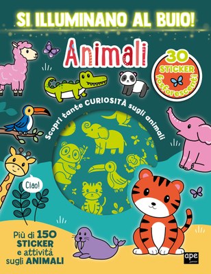 Si illuminano al buio. Animali