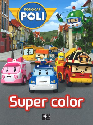 Super coloring. Robocar Poli